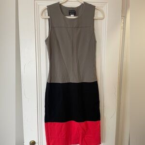 Diane von Furstenberg Grey Sheath Dress